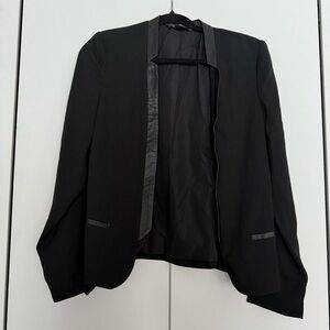Make an offer! Mossimo Supply Co. Black Blazer with Satin Trim